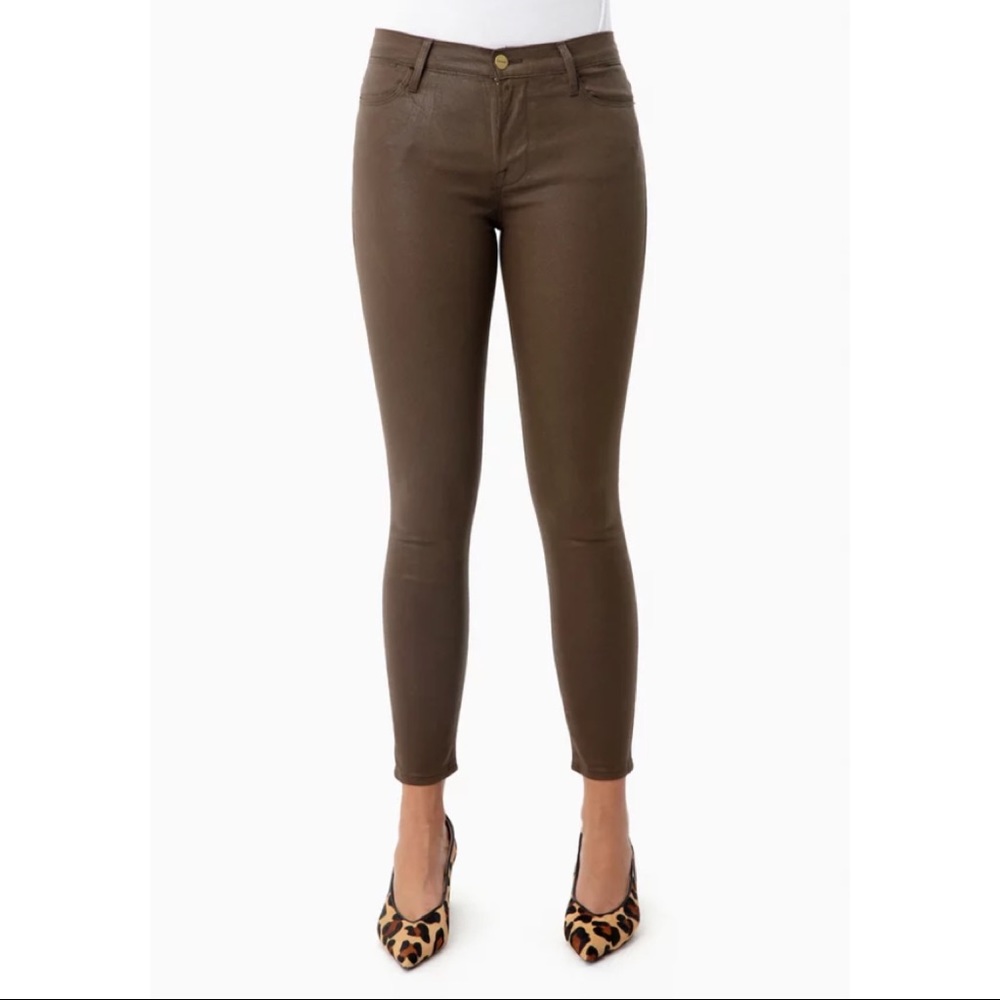 MILITARY LE HIGH SKINNY COATED